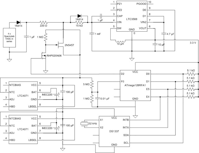 System circuit schematic
